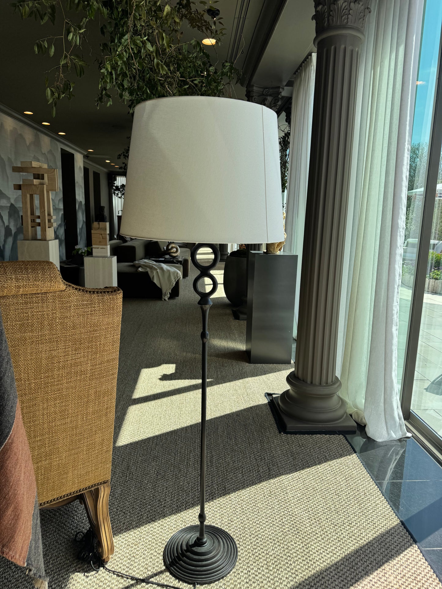 Floor Lamp By Thomas O'Brien 19"W x 65.25"H