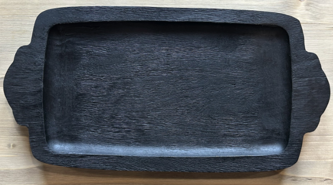 Charcoal Wood Tray