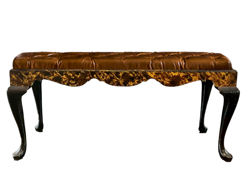 Faux Tortise Bench