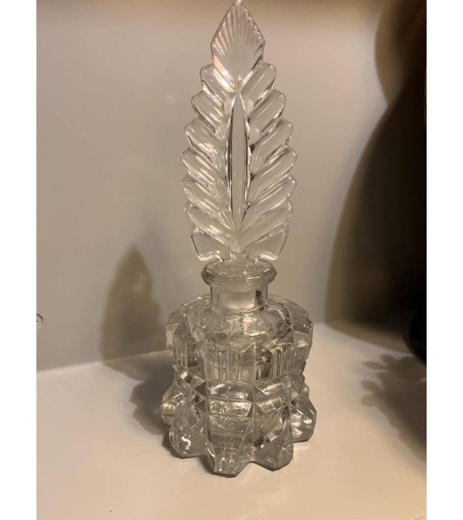 Vintage Glass Perfume Bottle
