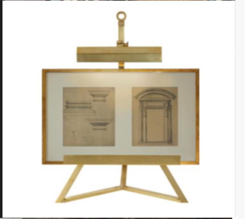 Easel Light display