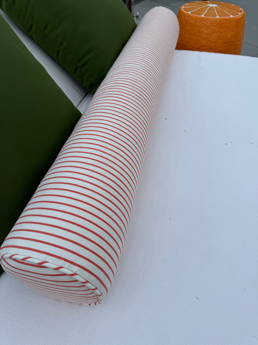 Boalster Pillow Orange Stripe