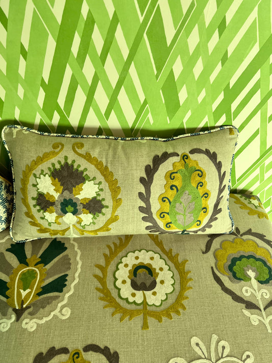 Small Pillow on bench