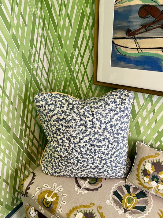 Pillow - Large pillow on bench