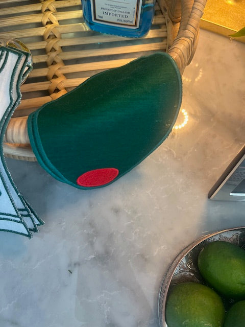 S/4 Olive Cocktail Napkins