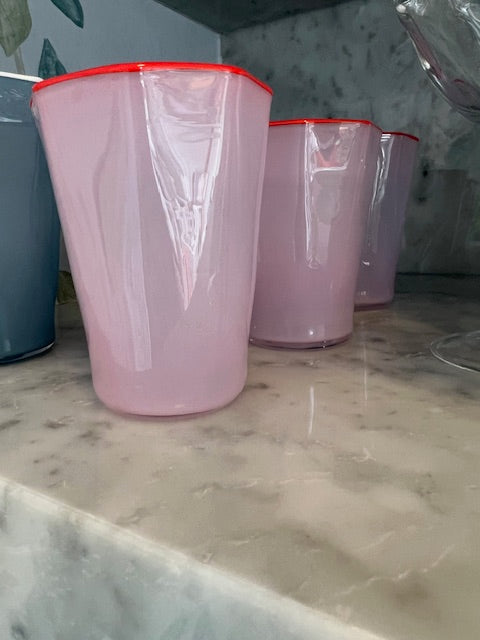 S/6 Pink Glasses