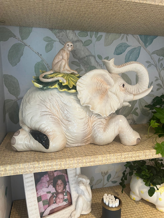 Elephant Cookie Jar