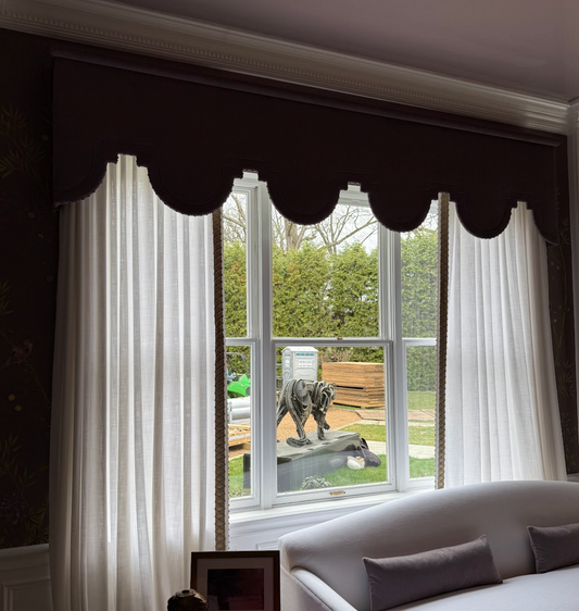 Draperies and Cornice