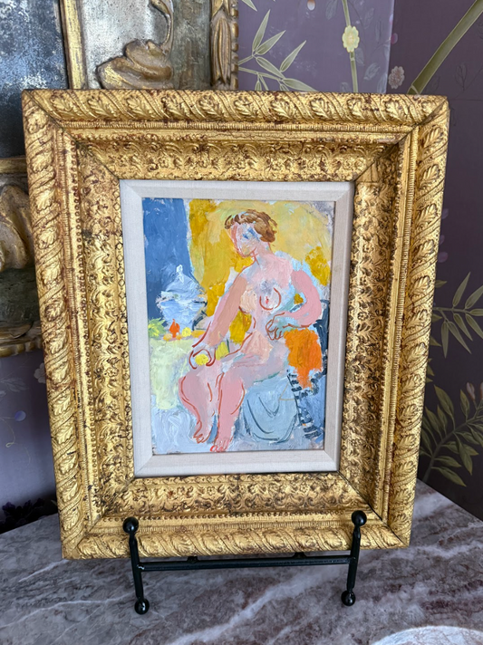 Framed Art on console