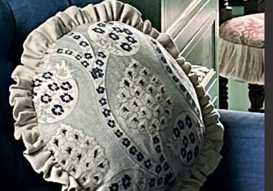 PERSEPHONE TAMBOURINE PILLOW