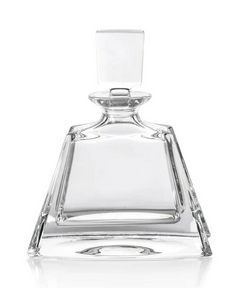 Short Crystal Glass Decanter