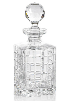 Crystal Glass Whiskey & Brandy Decanter