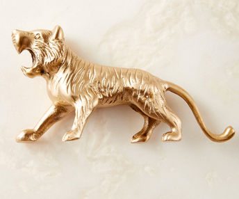 Tiger Brass Bottle Opener