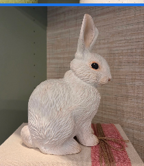 White Bunnie Matte