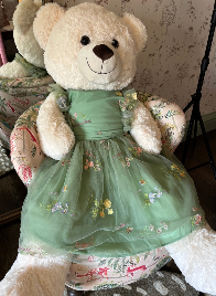 Giant Teddy Bear in dress