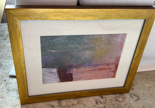 Abstract Art on Side Table