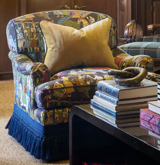 Pair of English Club Chairs
