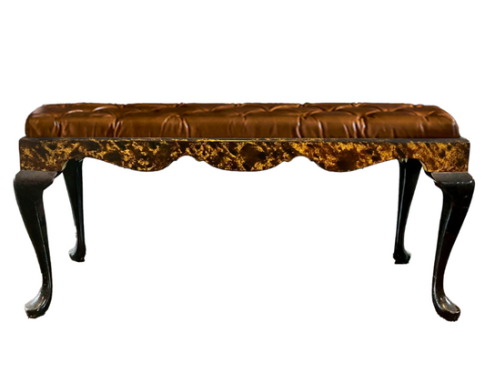 Faux Tortise Bench