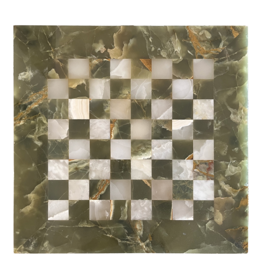 Onyx chess board.