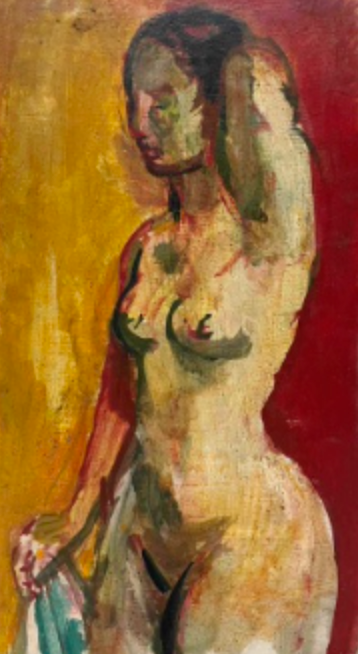 "Original Artwork #19225 Untitled (Standing Nude)"