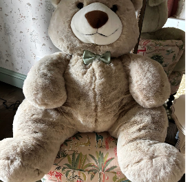 Giant Bear in bow tie
