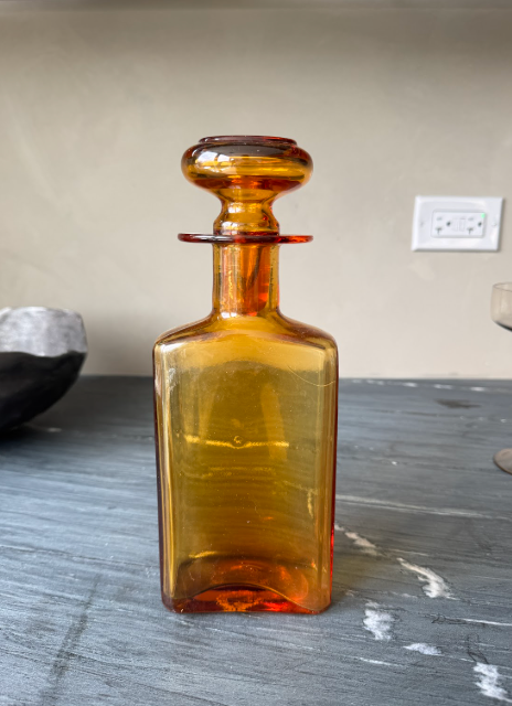 Amber Decanter