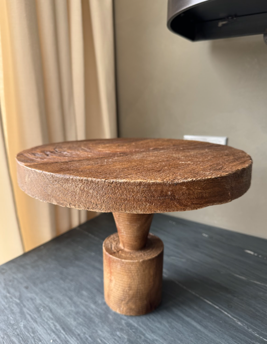 Wood Pedestal