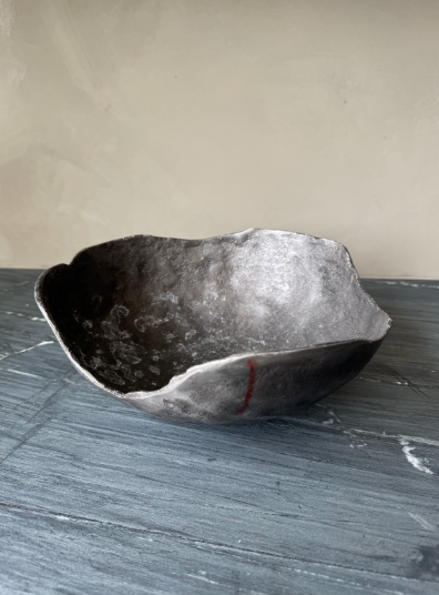 Black Metal Bowl