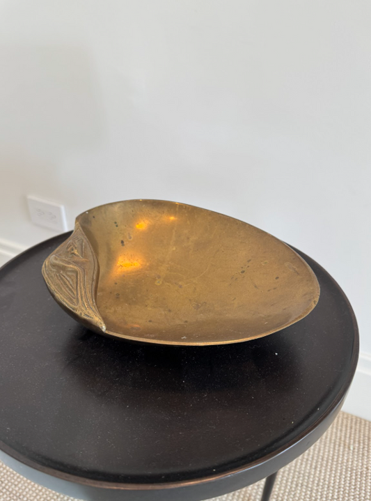 Brass Clam Bowl