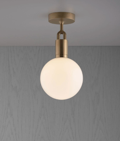 Forked Ceiling Light Fixture
