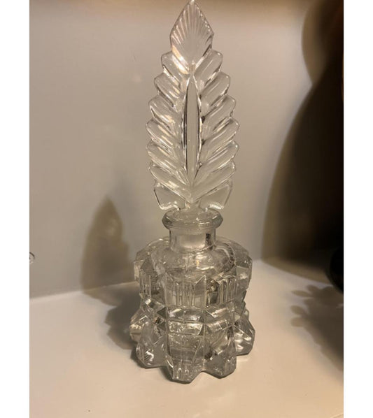 Vintage Glass Perfume Bottle