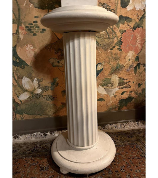 Antique Painted Pedestal
