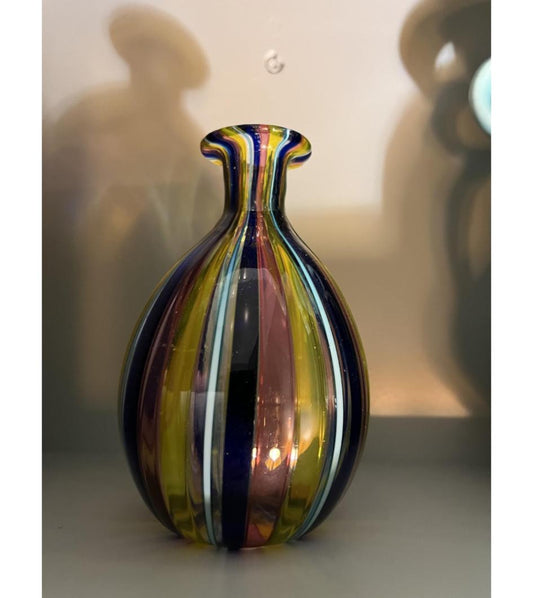 Petite Multicolored Murano Vase