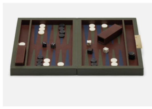 Leather Backgammon Set