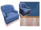MOIRE CLUB CHAIR