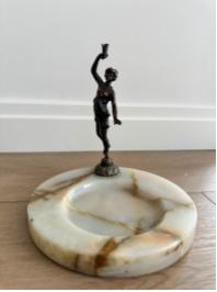 ANTIQUE ART DECO MARBLE TRAY