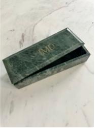 GREEN MARBLE BOX
