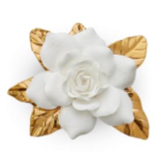 Porcelain Gardenia-Gold