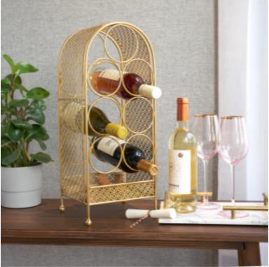 Trellis 7 bottle Decorative Wine Rack