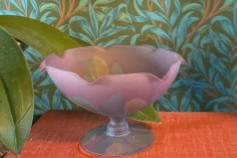 Purple water color bowl
