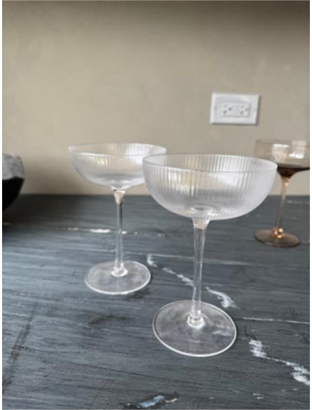 Optic Design Martini Glasses (bar)