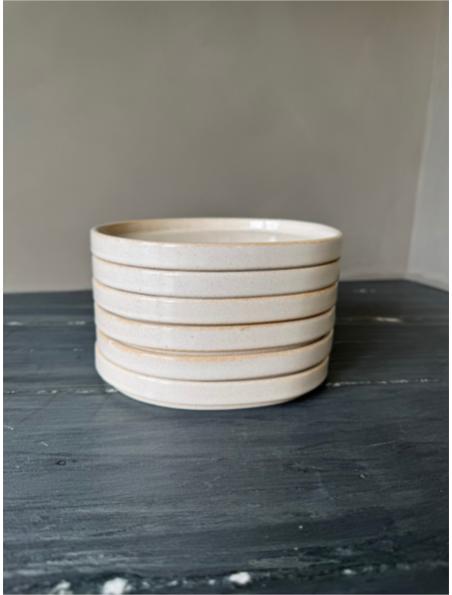 Mino Ware Stackable Organic Small Plates (bar)