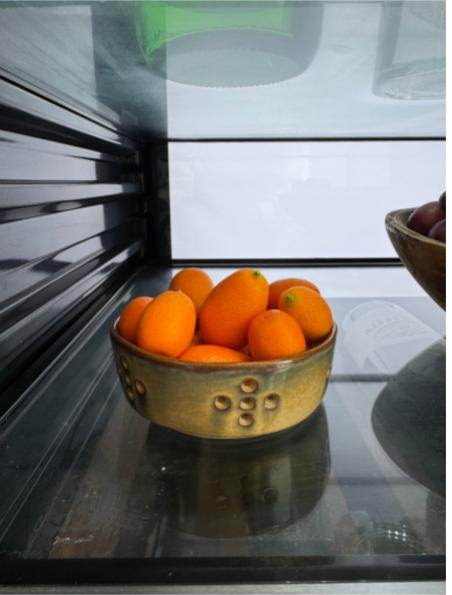 Stoneware Berry Bowl (inside mini fridge behind bar)