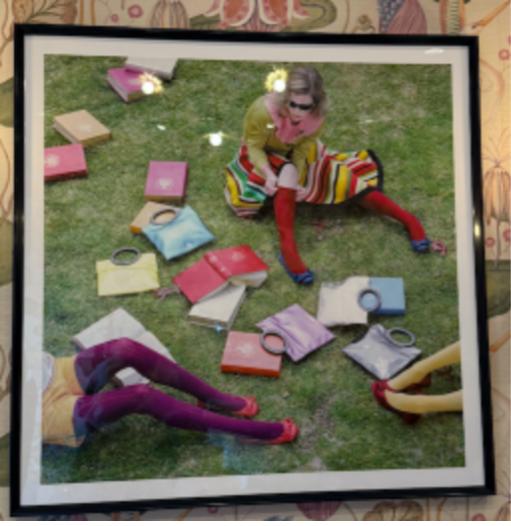 Cig Harvey's "I Always Wanted to Read the Dictionary from Start to Finish" 40x40" unframed
