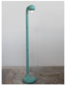 GLOBE TABLE LAMP - GLOSS AQUAMARINE 54”