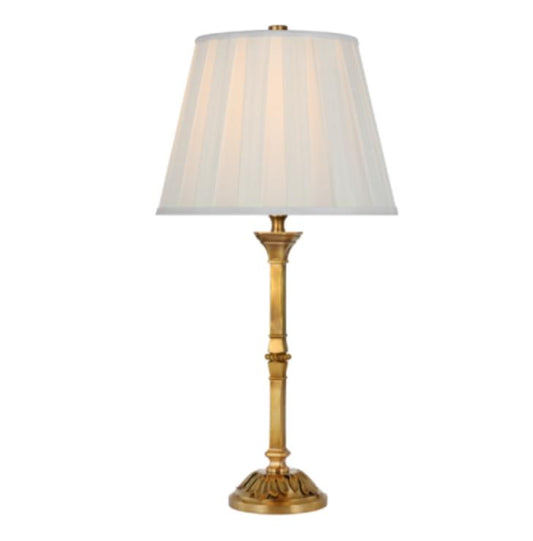 Traditional Brass Table Lamp