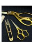 Gold Sewing Scissors Kit