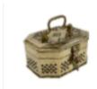 Antique Brass Trinket Box (Medium)