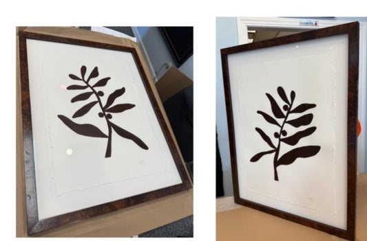 18x24 Original cut-paper artwork by Sidney Wagner McClinton