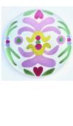 Jeanne Player Fine Art-Palm Beach Acrylic Coasters S/4